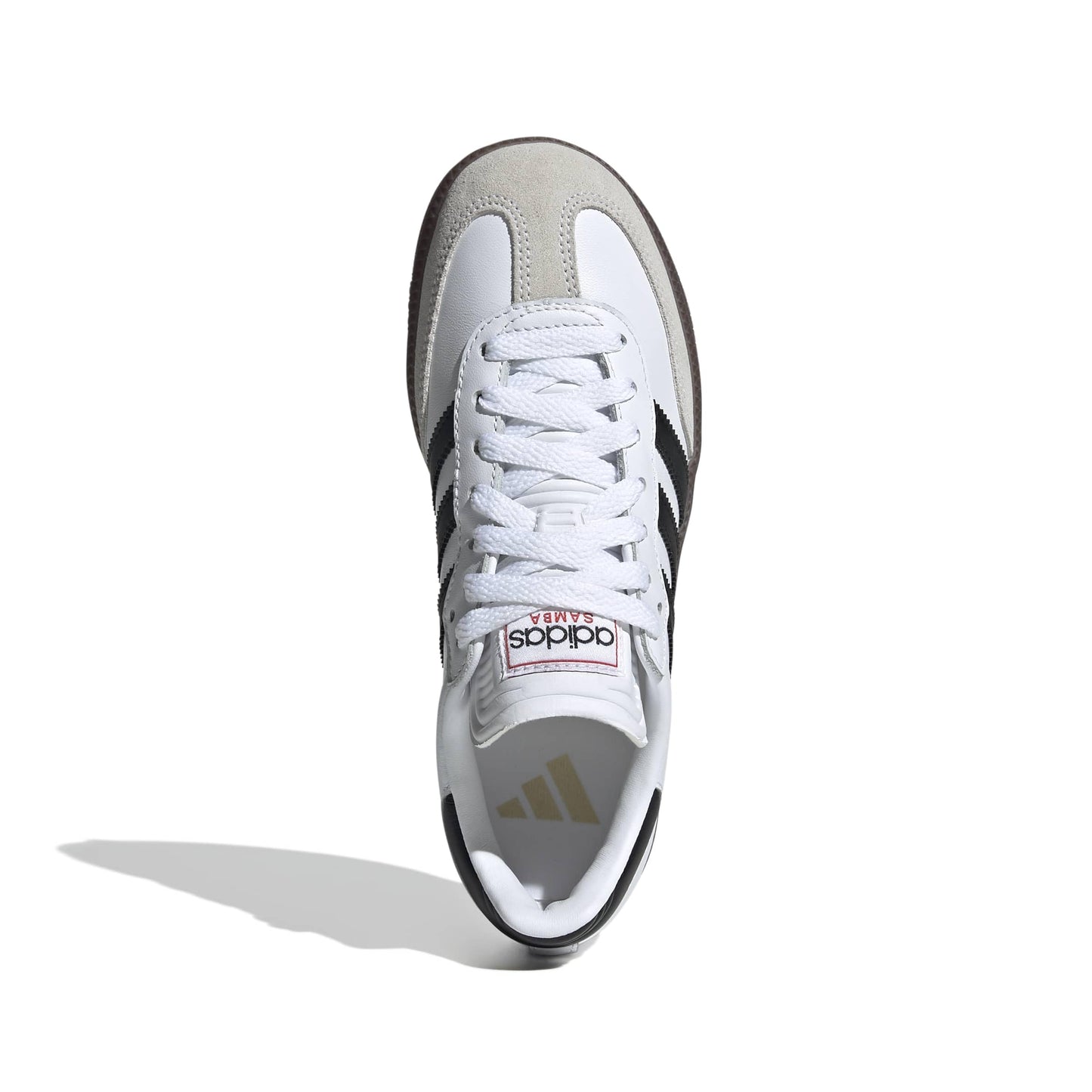 Adidas Unisex-Kids Samba Indoor, White/None/None, 5.5