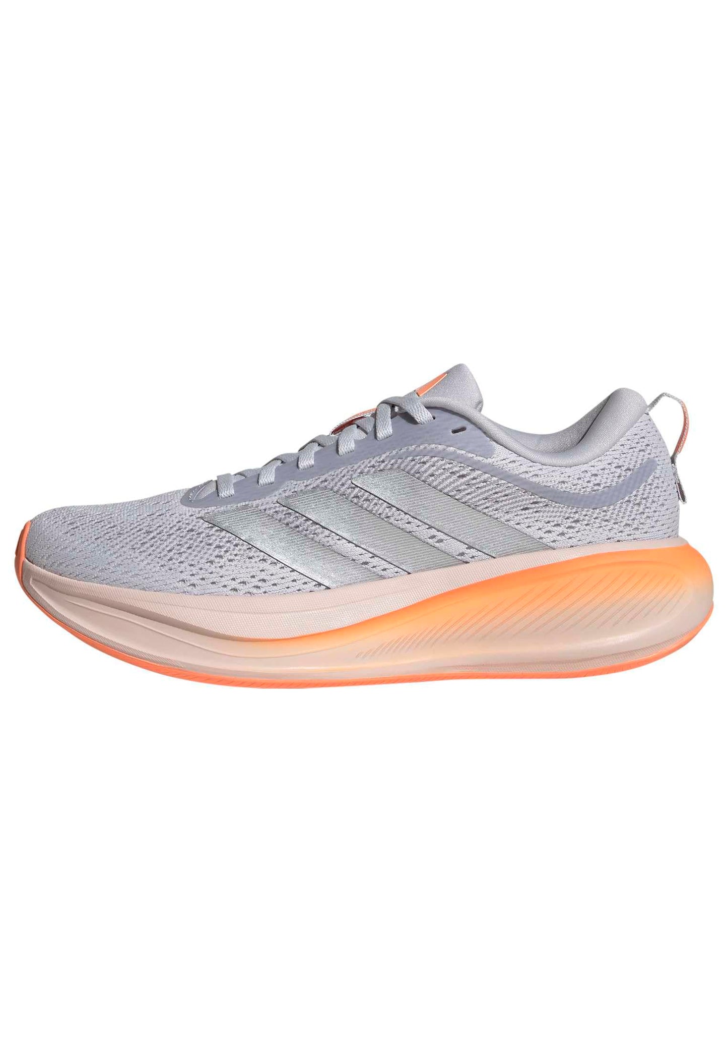 adidas Women's Response Pace Running, Dash Grey/Silver Metallic/Beam Orange, 6