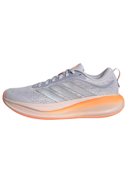 adidas Women's Response Pace Running, Dash Grey/Silver Metallic/Beam Orange, 6