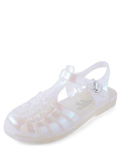The Children's Place Girls Sandal, Holographic