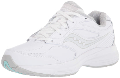 Saucony Women's Integrity Walker 3 Walking Shoes, White, 10 Wide
