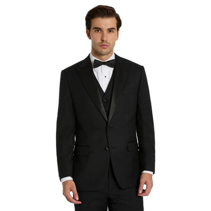 Michael Kors Black Plain Classic Sport Coats|Black,48L