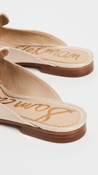 Sam Edelman Linnie Mule Light Natural 5.5 Medium