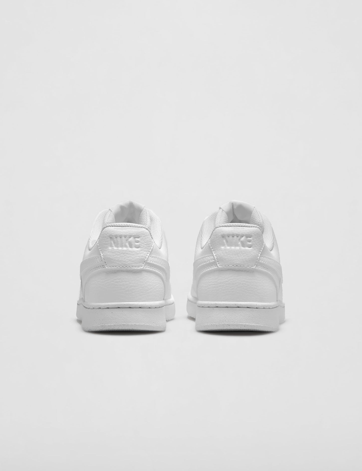 Nike Women's Court Vision Low Next Nature Shoes, White/White-White, 9