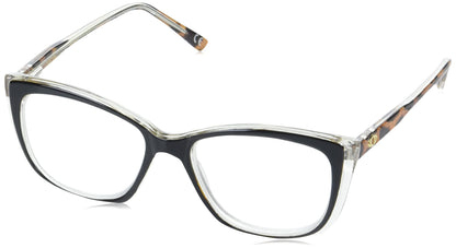 Foster Grant Sofia Vergara x Gloria Reading Glasses, Black and Leopard, 51 mm