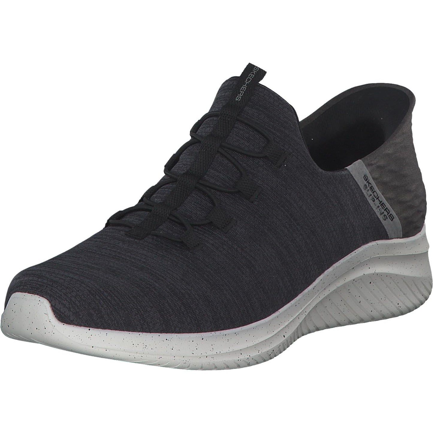 Skechers Men's Ultra Flex 3.0 Right Away Hands Free Slip-in Sneaker Loafer, Black, 12 Wide