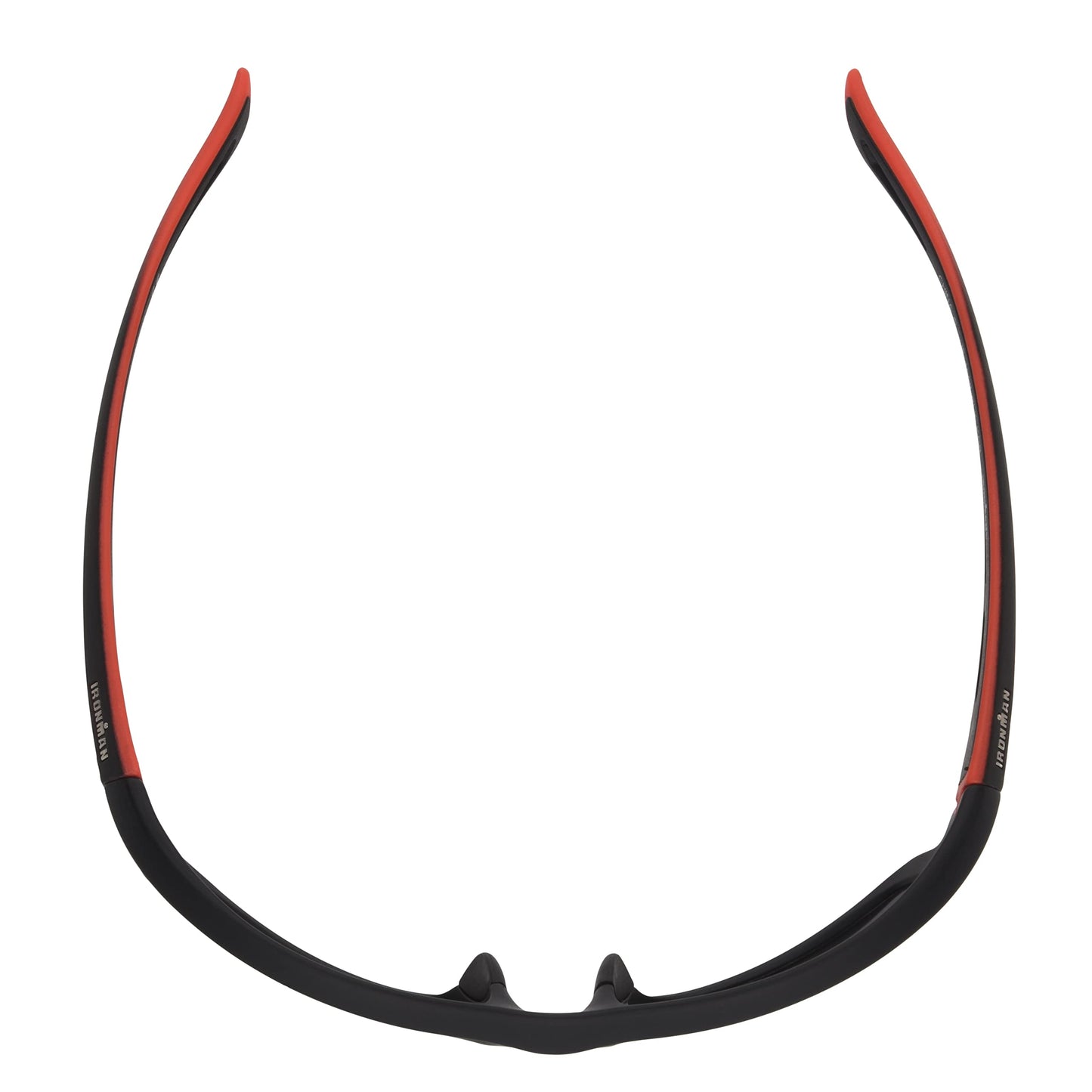 Ironman 1902 Wrap-Around Sport Sunglasses for Men, Black, 61mm