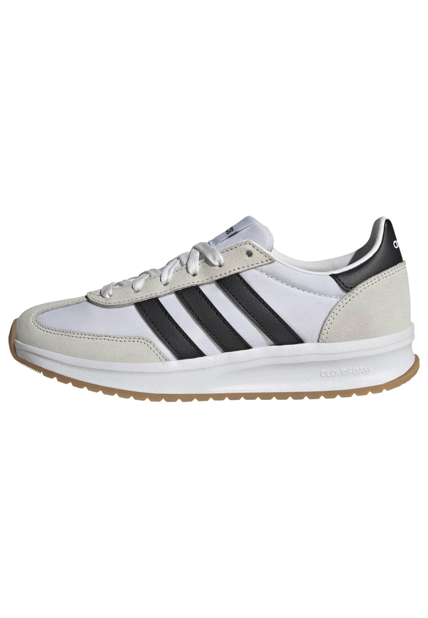 Adidas Women's Run 70s 2.0, White/Black/Grey, 7.5
