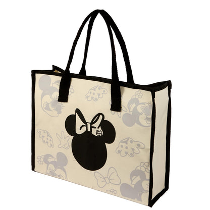 Charmory Cute Canvas Tote Bag Aesthetic for Women,Reusable Cloth Bags Shoulder Bag for Work Beach Travel with Zipper and Inner Pocket