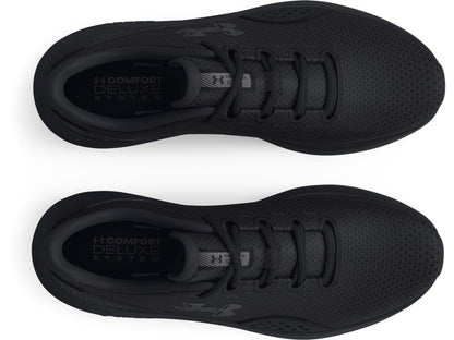 Under Armour Men's Charged Surge 4, (002) Black/Black/Black, 11.5, US