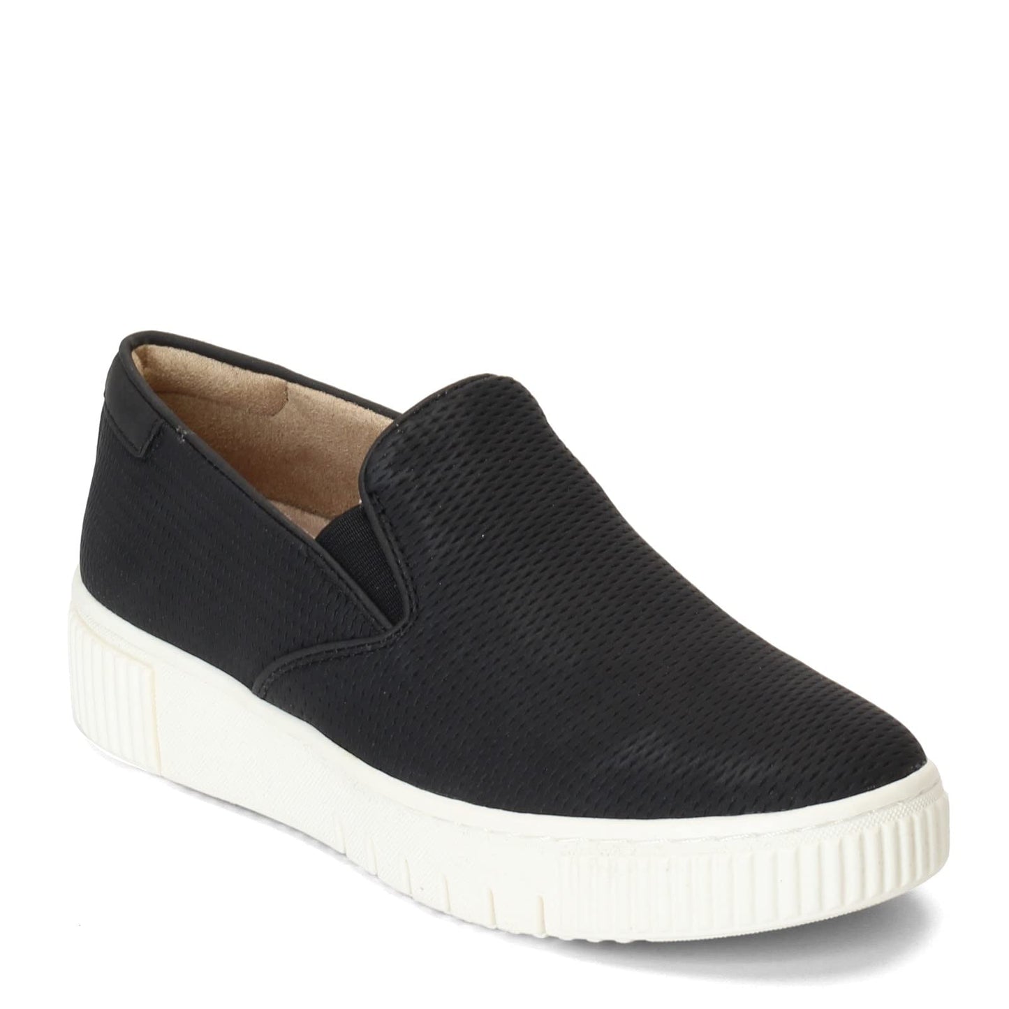 Naturalizer Women's Natural Soul, Tia Platform Sneaker Black 8.5 W