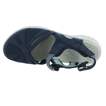 Easy Spirit Esplash Women's Sandal, 8 C/D US, Navy-Aqua