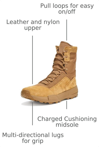 Under Armour Men's Charged Loadout, (200) Coyote/Coyote, 10, US