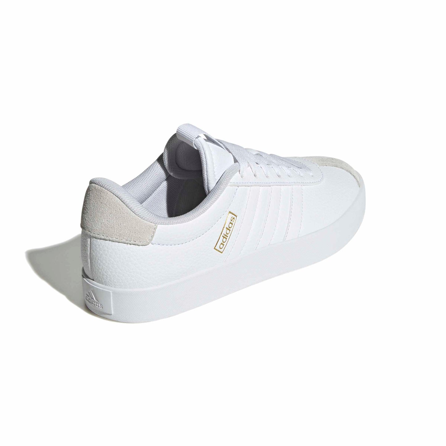 adidas Women's VL Court 3.0 Sneaker White/White/Grey