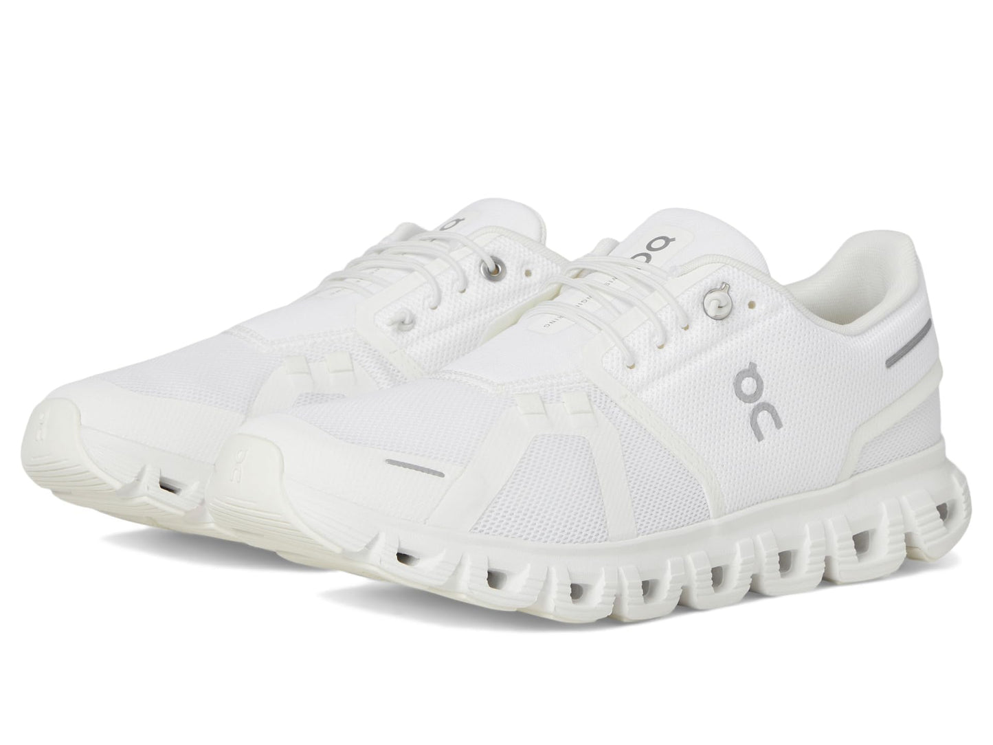 On Womens Cloud 6 White/White 8.5 Wide