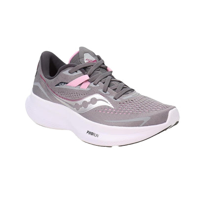 Saucony Ride 15 Women Running Shoe, Alloy Quartz, 8.5 Wide