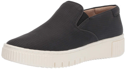 Naturalizer Women's Natural Soul, Tia Platform Sneaker Black 8.5 W