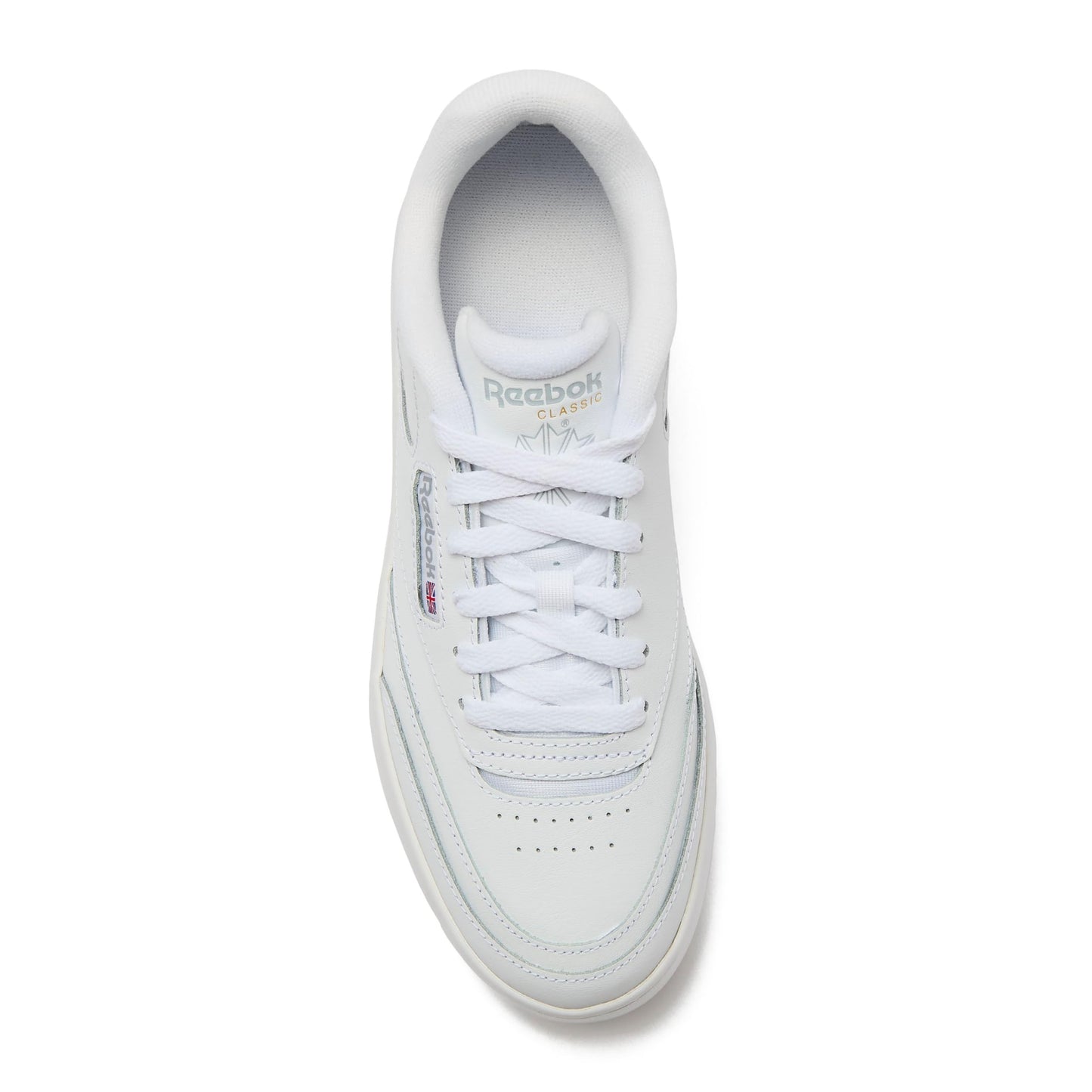 Reebok Club C Extra Platform Sneakers for Women, White Casual Tennis Women's Fashion Sneakers, Womens Shoes Size 5 to 11, Ftwwht/Ftwwht/Pugry3, 8.5 Medium