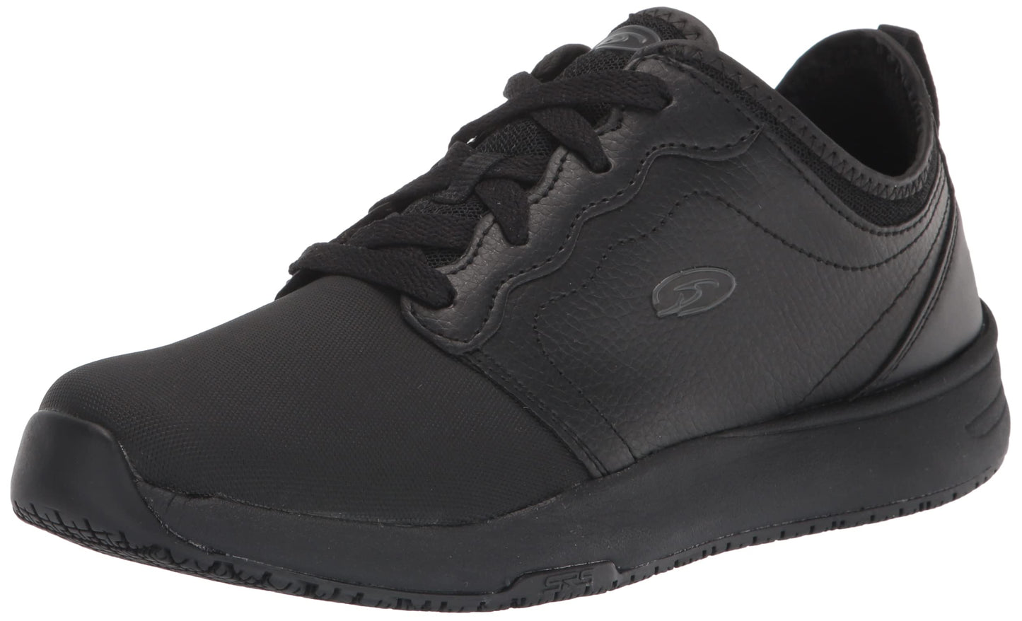 Dr. Scholl's Shoes Women's Drive Slip Resistant Work Sneaker,Black,8.5 Wide