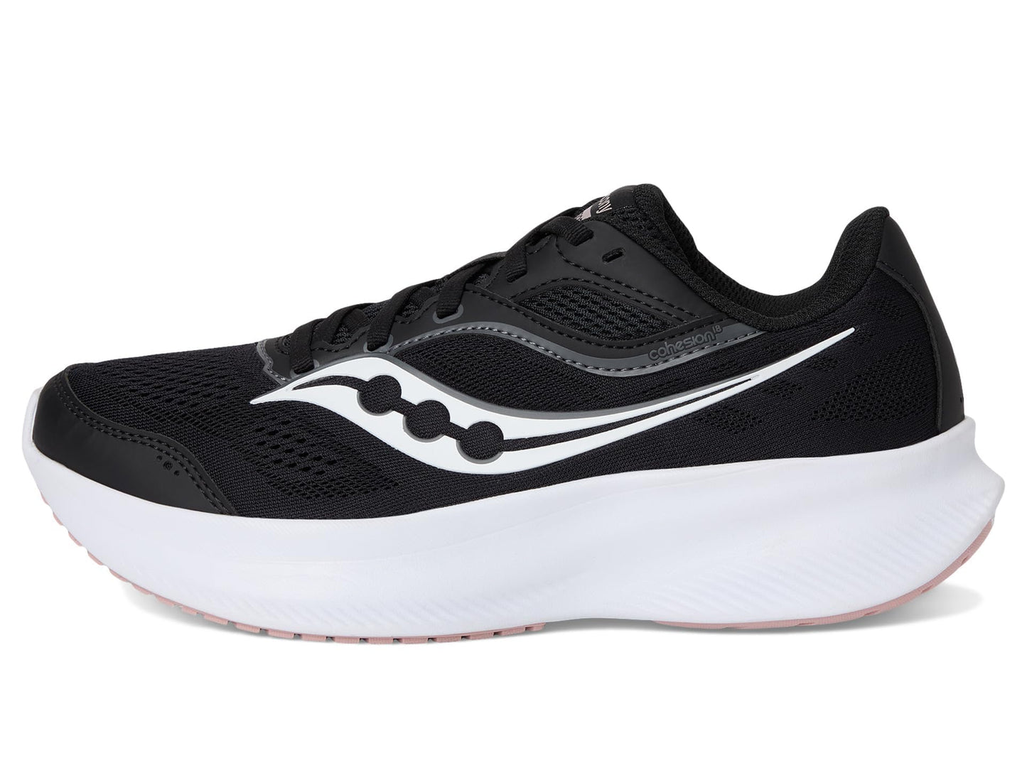 Saucony Women's Cohesion 18 Sneaker, Black/Cameo, 9