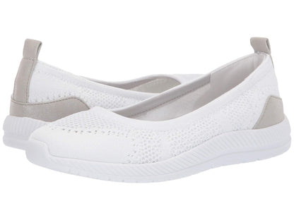 Easy Spirit Glitz Women's Slip On, 11 B(M) US, White-Silver