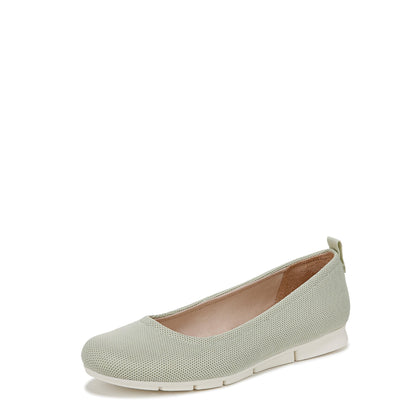 Dr. Scholl's Women's Timeless Ballet Flat Aloe Green 7.5 M