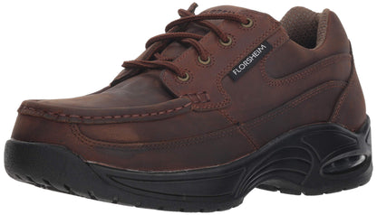 Florsheim Work Polaris Men's Oxford, 10 3E US, Copper
