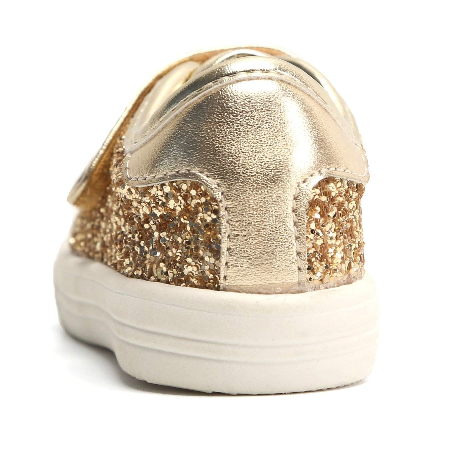 Felix & Flora Bear Mall Toddler/Little Kid Girls Running Shoes Sports Sneakers Princess Casual Glitter Shoes£¨7 M US Toddler, Giltter Gold£©
