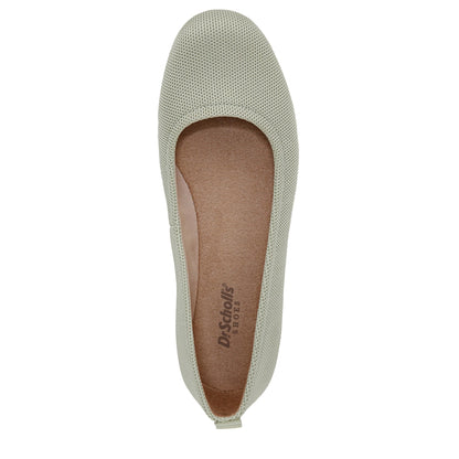 Dr. Scholl's Women's Timeless Ballet Flat Aloe Green 7.5 M