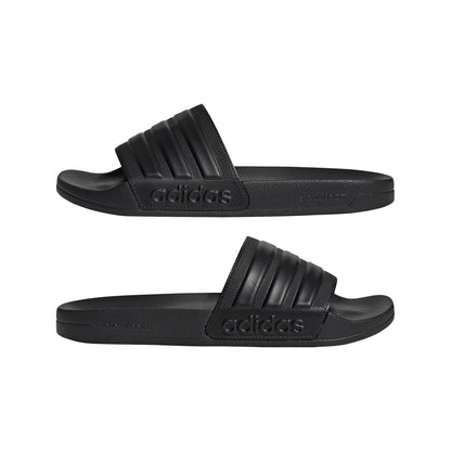adidas Unisex Shower Slide Sandal, Core Black/Core Black/Core Black, 13 US Men