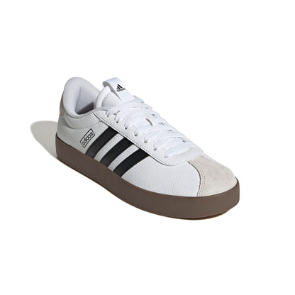 adidas Women's VL Court 3.0 Sneaker White/Black/Grey