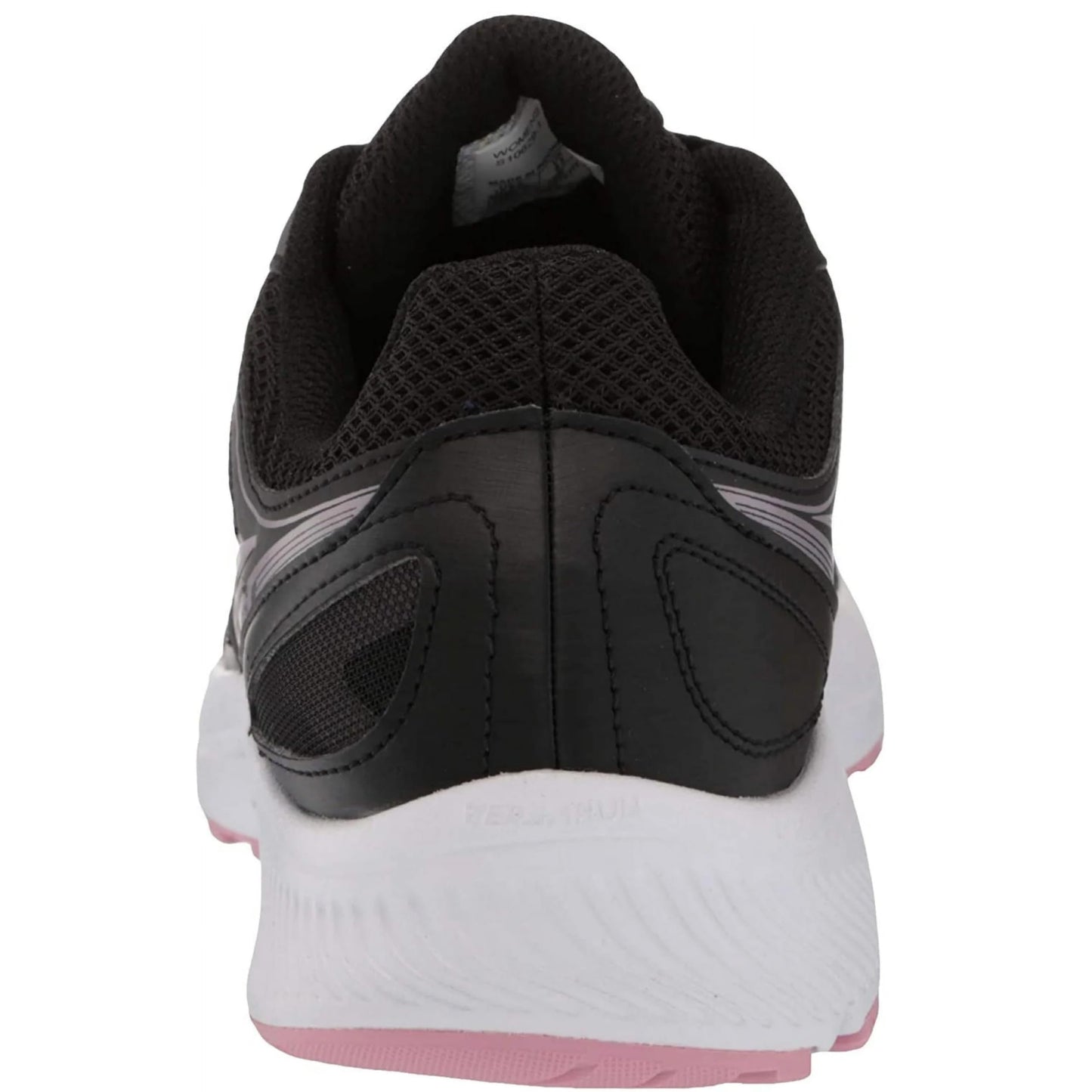 Saucony Women's Cohesion 14 Running Shoe, Black/Pink, 6 Wide