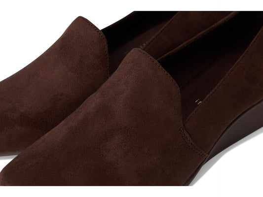 Anne Klein Womens Wendell, Chocolate, 10 Medium