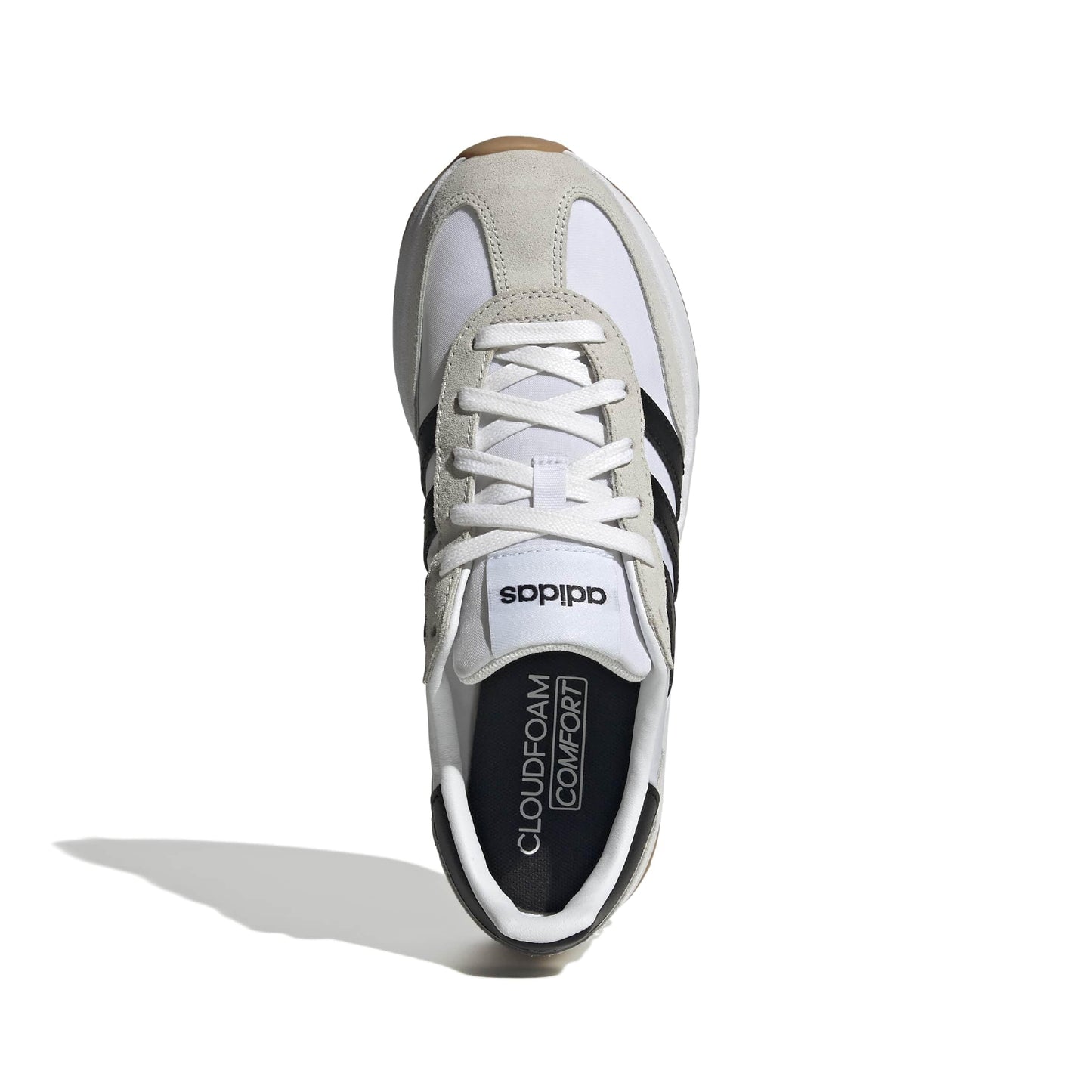 Adidas Women's Run 70s 2.0, White/Black/Grey, 7.5