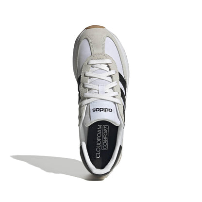 Adidas Women's Run 70s 2.0, White/Black/Grey, 7.5