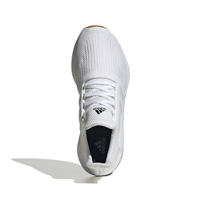 adidas Mens Swift Run White/White/Core Black 11