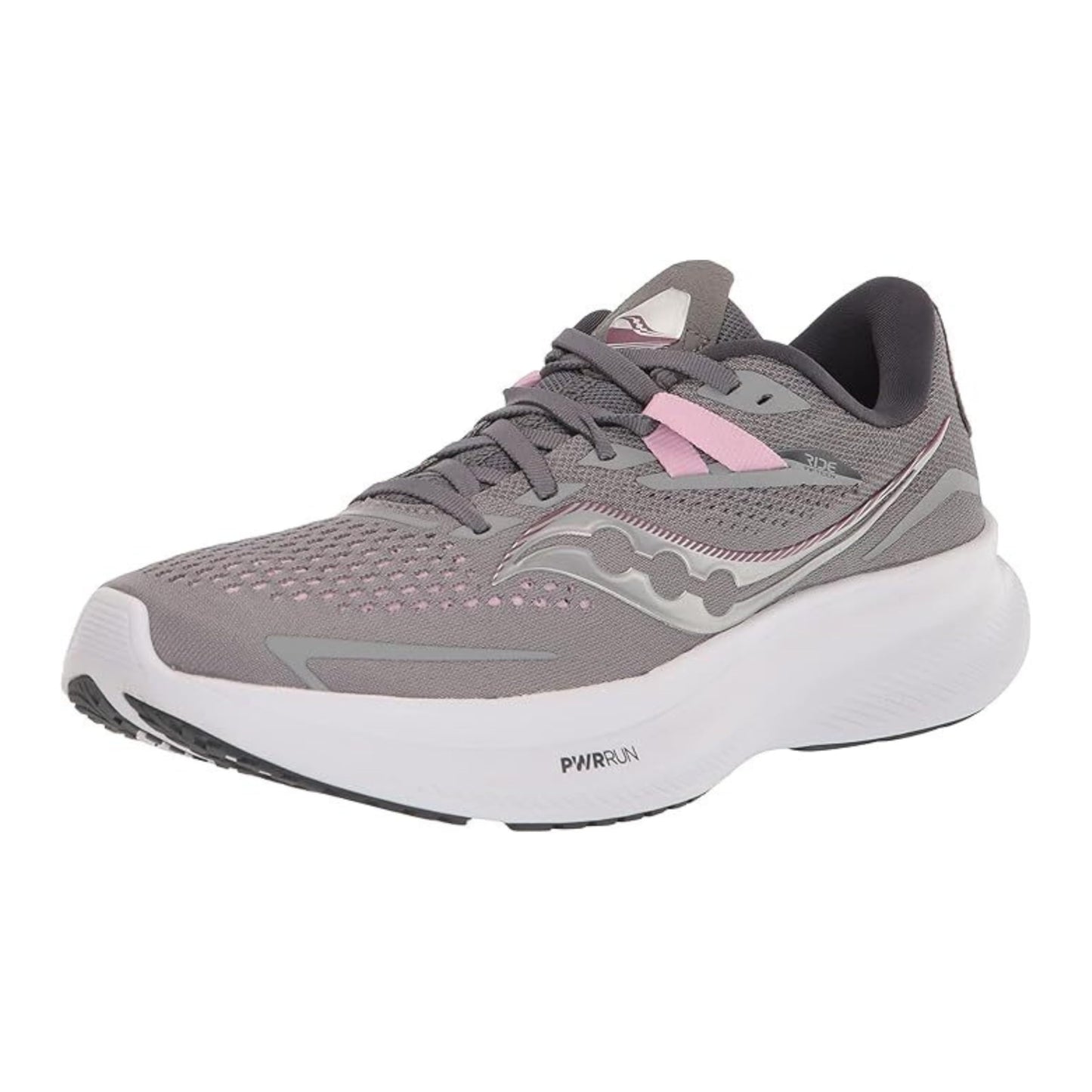 Saucony Ride 15 Women Running Shoe, Alloy Quartz, 8.5 Wide