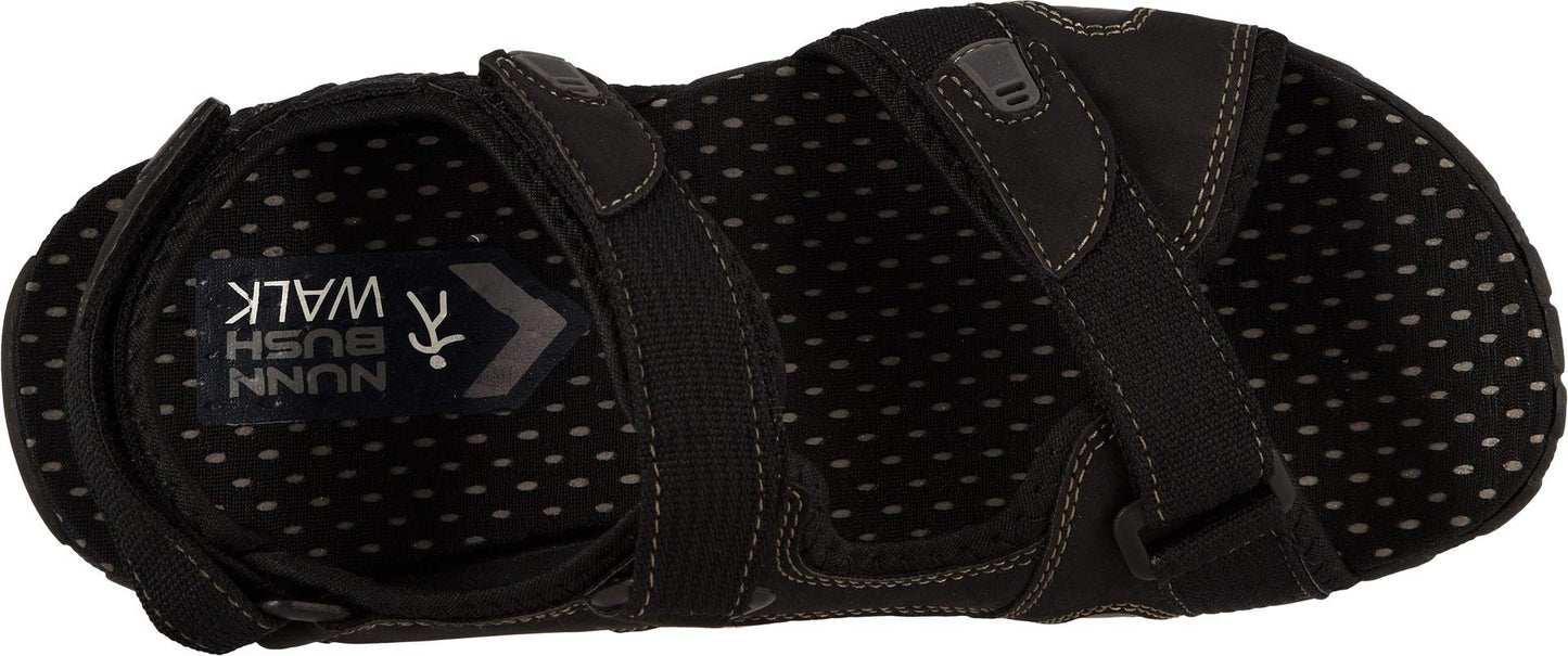 Nunn Bush Rio Bravo 3-Strap River Sandal Black 11