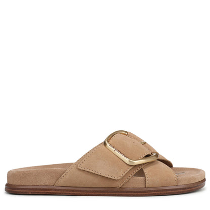 Sam Edelman Women's Darla Slide Sandal, Cyprus Tan, 9.5