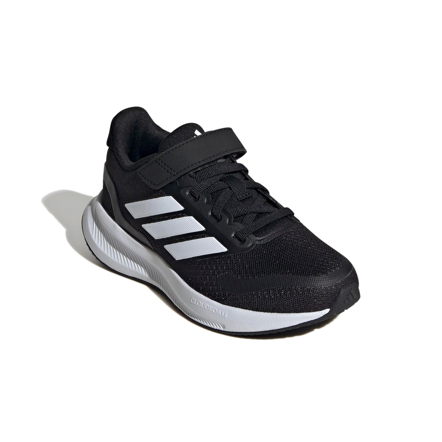 Adidas Unisex-Kids Run Falcon 5, Black/White/White, 13K