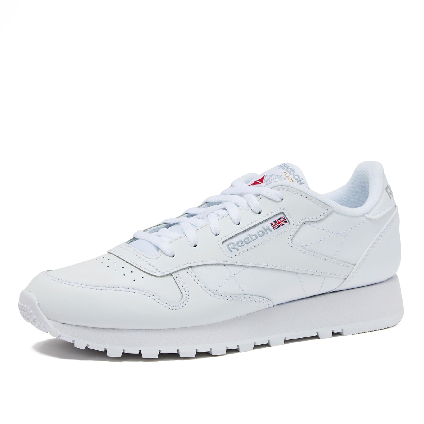 Reebok Classic Leather Girls & Boys Shoes for Kids, Toddler, Little Kid or Big Kid Sneakers, White, 2 Little Kid