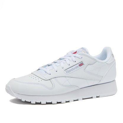 Reebok Classic Leather Girls & Boys Shoes for Kids, Toddler, Little Kid or Big Kid Sneakers, White, 2 Little Kid