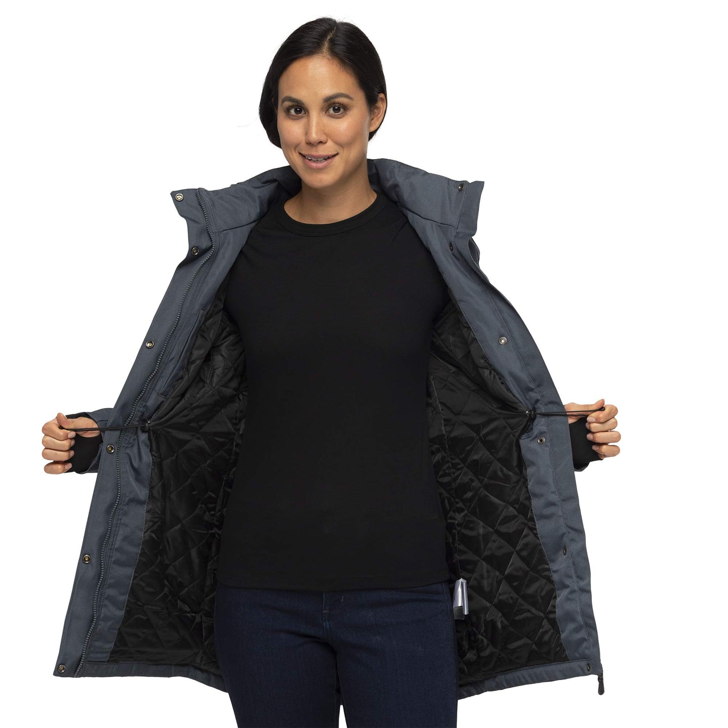 Arctix Women's Cascade Insulated Jacket, Steel, Small