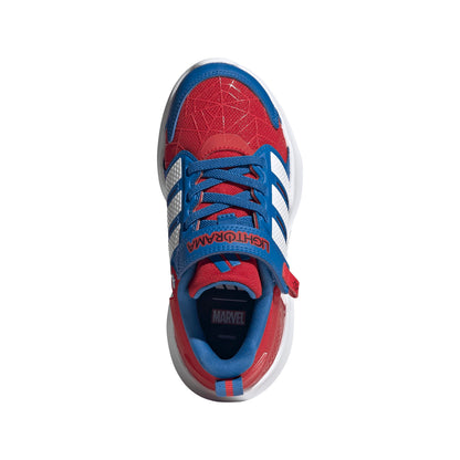 adidas Unisex-Kids Marvel Lightorama Spider-man Childre, Better Scarlet/White/Bright Royal, 11