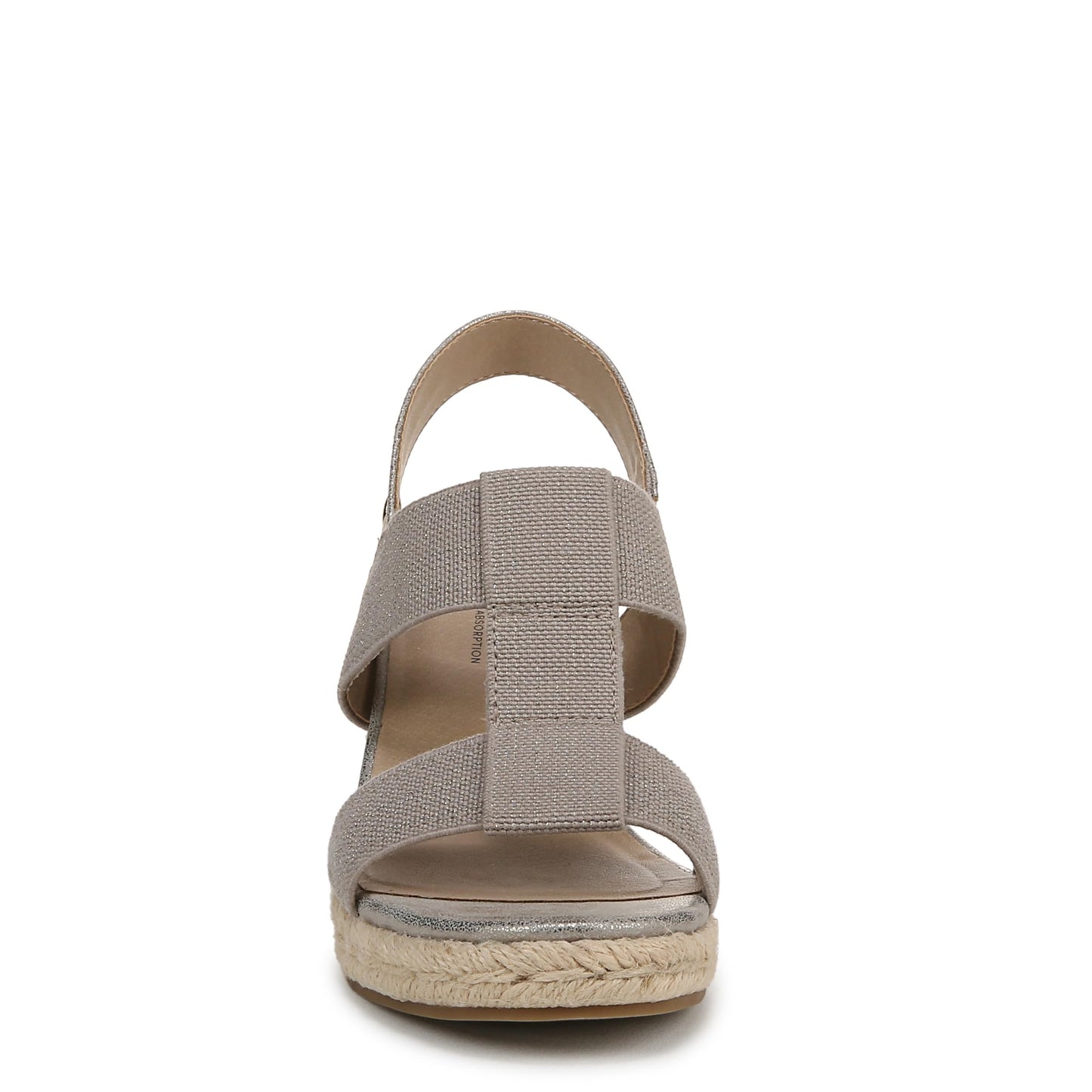 LifeStride Womens Tallulah Espadrille Wedge Sandal Taupe 7.5 M