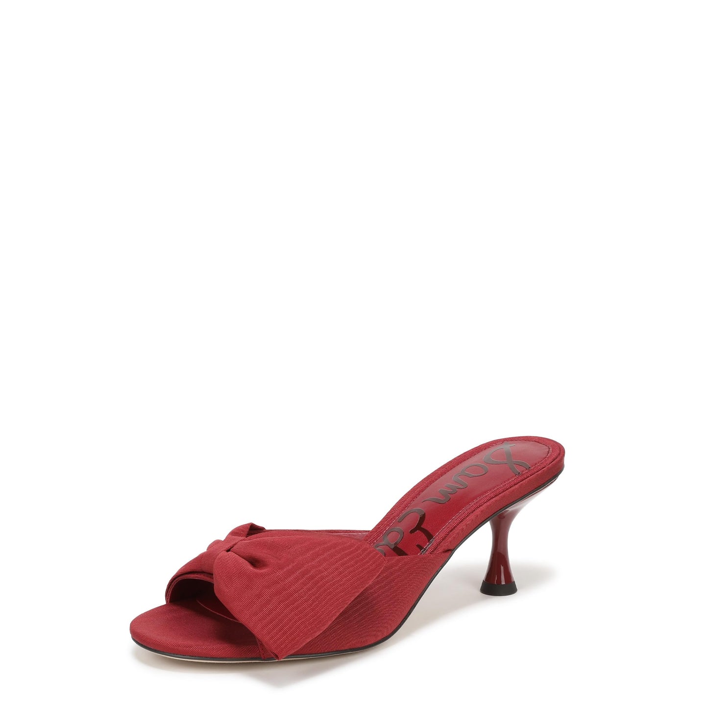 Sam Edelman Women's Ragan Heeled Sandal Deep Scarlet 8 M