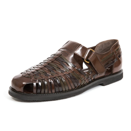 Deer Stags Men's Bamboo2 Sandal, Brown/Multi, 9.5 US Men's Medium
