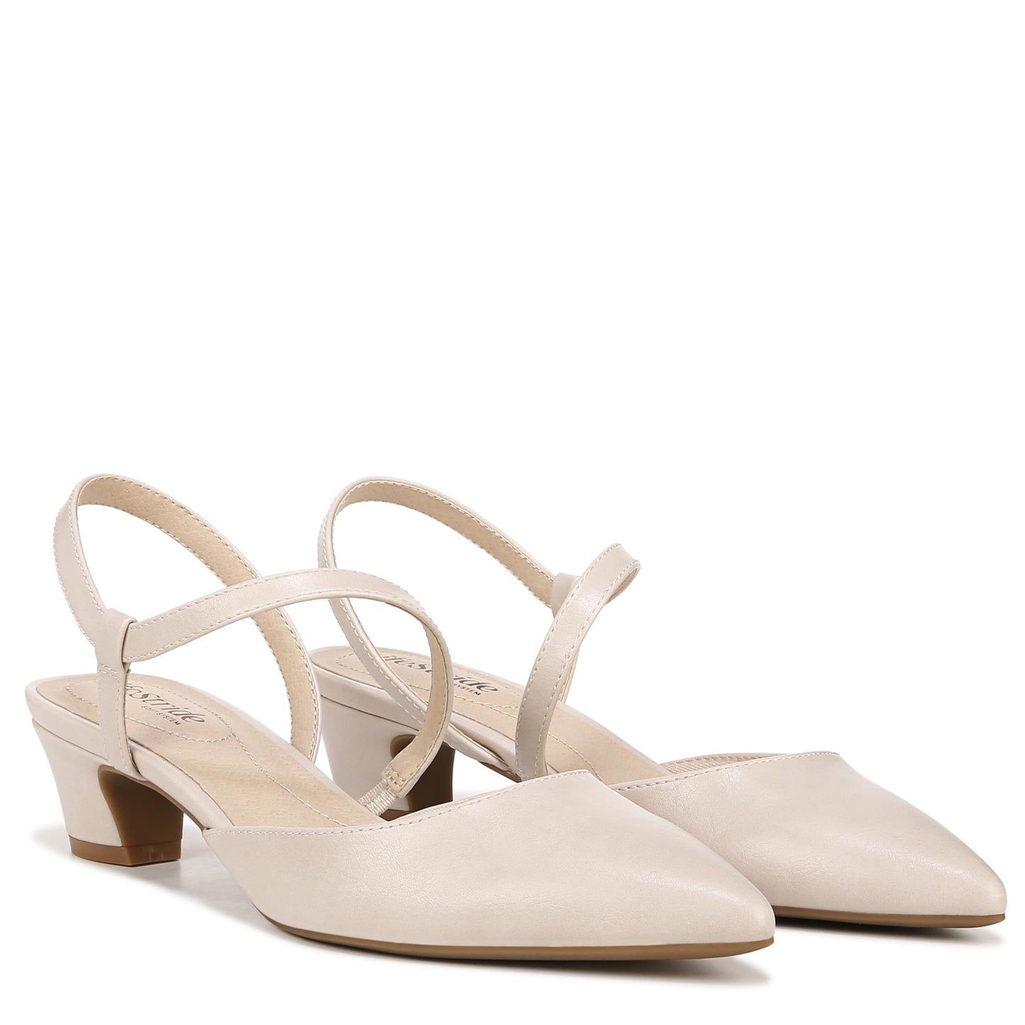 LifeStride Women's Minimalist Pump Almond Synthetic 11 M