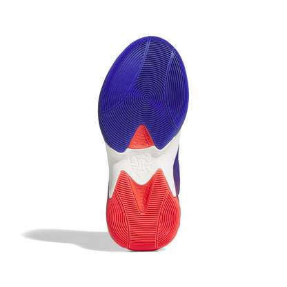adidas Unisex-Kids D.o.n. Issue 7 J, Lucid Red/Black/Lucid Blue, 5.5