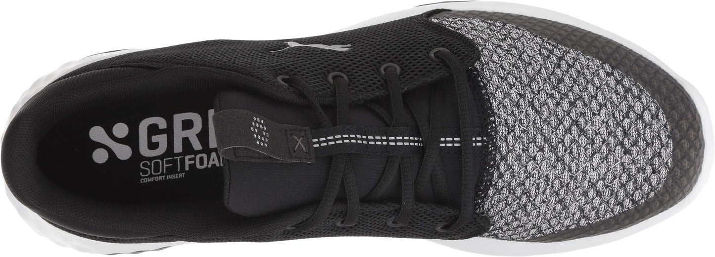 Puma Golf Men's Grip Fusion Sport Golf Shoe, Puma Black-Quiet Shade, 12 M US